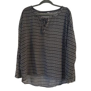 Sheer Old Navy Blouse